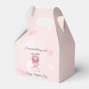 Pig Cartoon Mother's Day  Favour Box