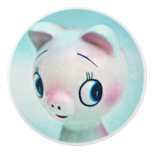 Pig Ceramic Knob