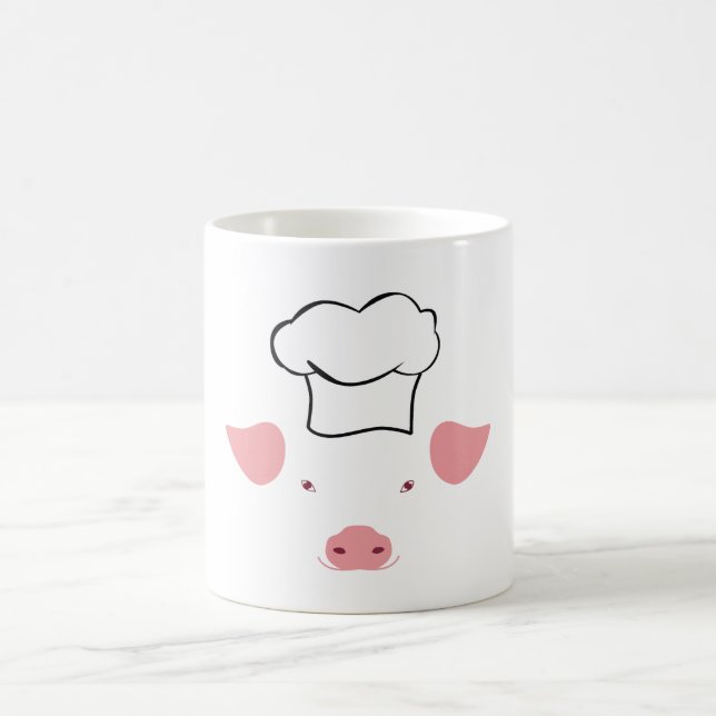 Pig Chef Coffee Mug (Center)