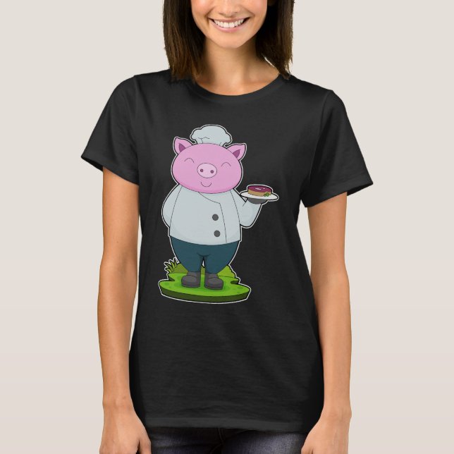 Pig Chef Meat T-Shirt (Front)