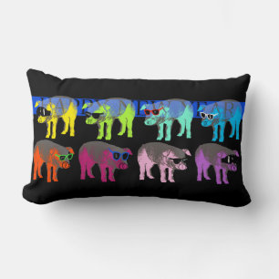 Pig Chinese New Year 2019 Pop Lumbar pillow