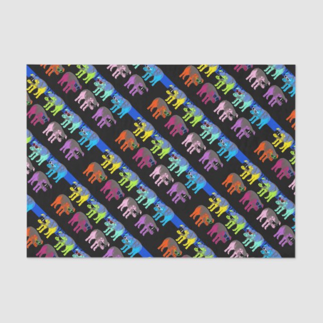 Pig Chinese New Year 2019 Pop Tissue Paper (Front)