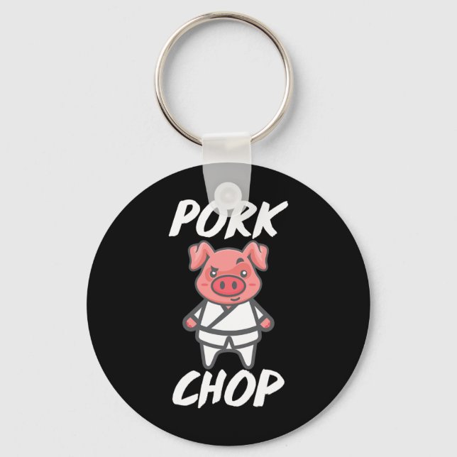 Pig Chopper  Key Ring (Front)