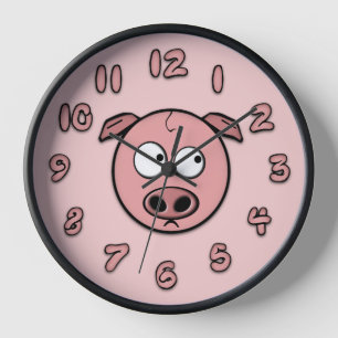Pig Clock