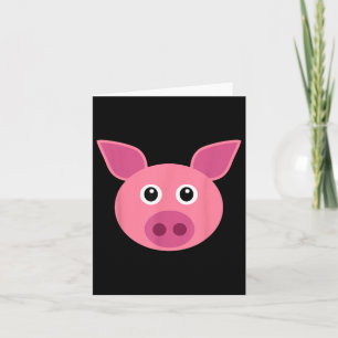 Pig Costume Halloween Pretend Im A Pig Piggy Pigle Card