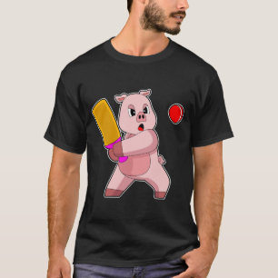 Pig Cricket Cricket bat T-Shirt