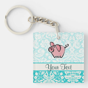 Pig; Cute Key Ring