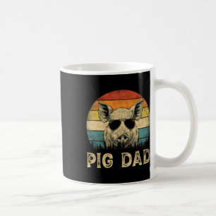 Pig Dad Pig Lovers Daddy Father's Day Coffee Mug