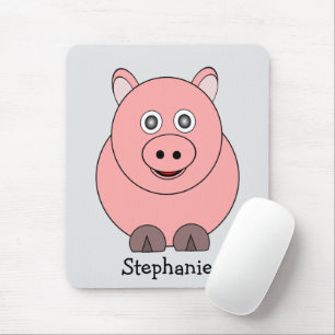 Pig Design Mouse Mat