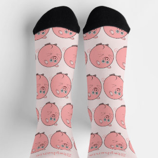 Pig Design Personalised Socks