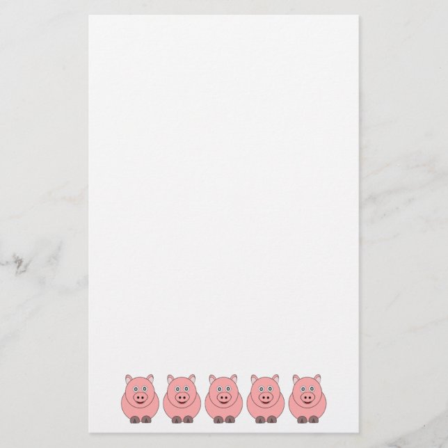 Pig Design Stationery (Front)