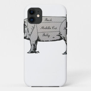 Pig Diagram iPhone 11 Case