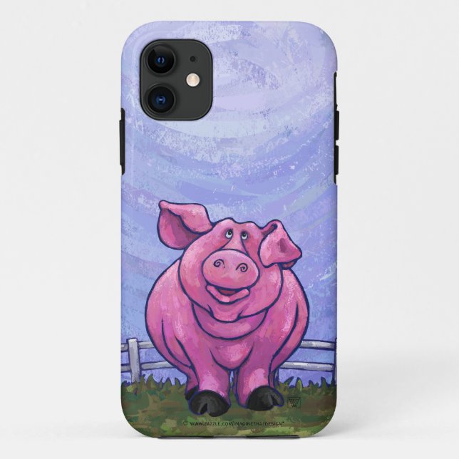 Pig Electronics Case-Mate iPhone Case (Back)