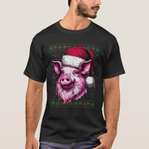 Pig Face Animal Farmer Ugly Christmas Sweater