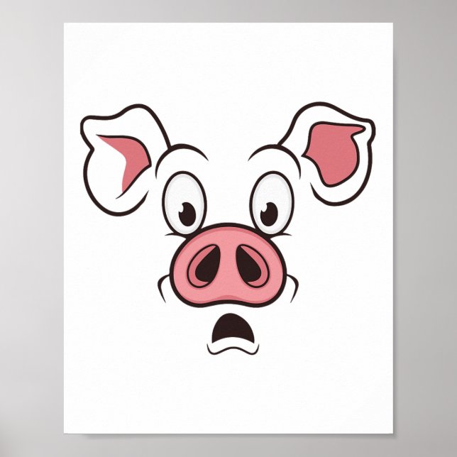 Pig Face Costume  Poster (Front)