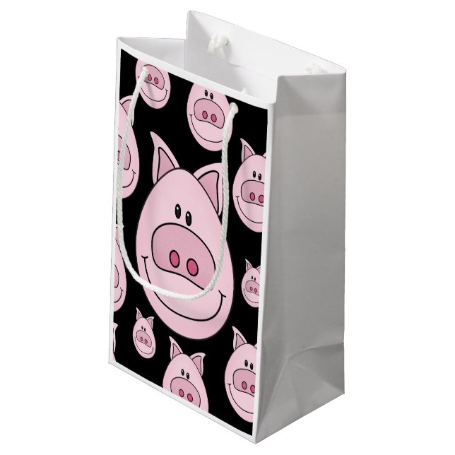 Pig Face Gift Bag (Back Angled)