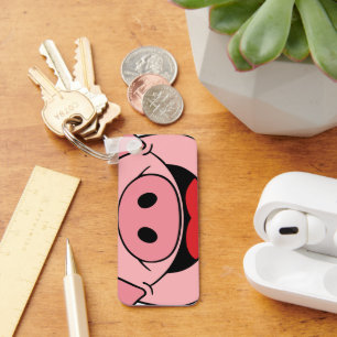 Pig Face Key Ring