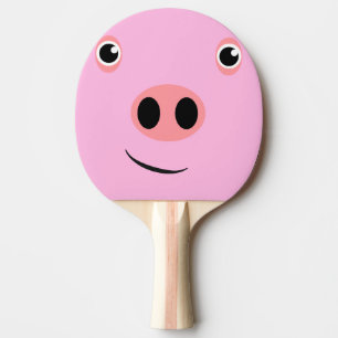 Pig Face Ping Pong Paddle