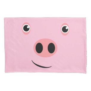 Pig Faced Pillowcase