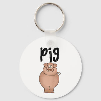 Pig Farm Animal Tshirts and Gifts Key Ring