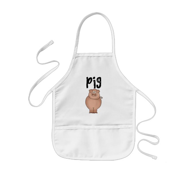 Pig Farm Animal Tshirts and Gifts Kids Apron (Front)