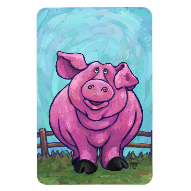Pig Gifts & Accessories Magnet (Vertical)