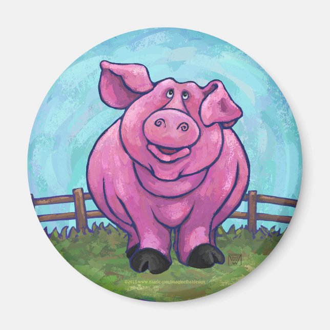 Pig Gifts & Accessories Magnet (Front)