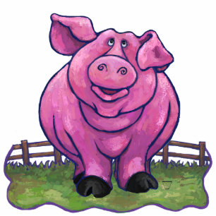 Pig Gifts & Accessories Photo Sculpture Magnet