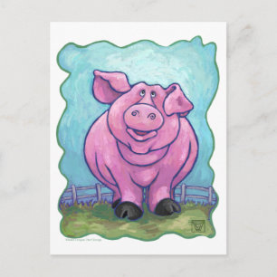Pig Gifts & Accessories Postcard