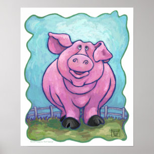Pig Gifts & Accessories Poster