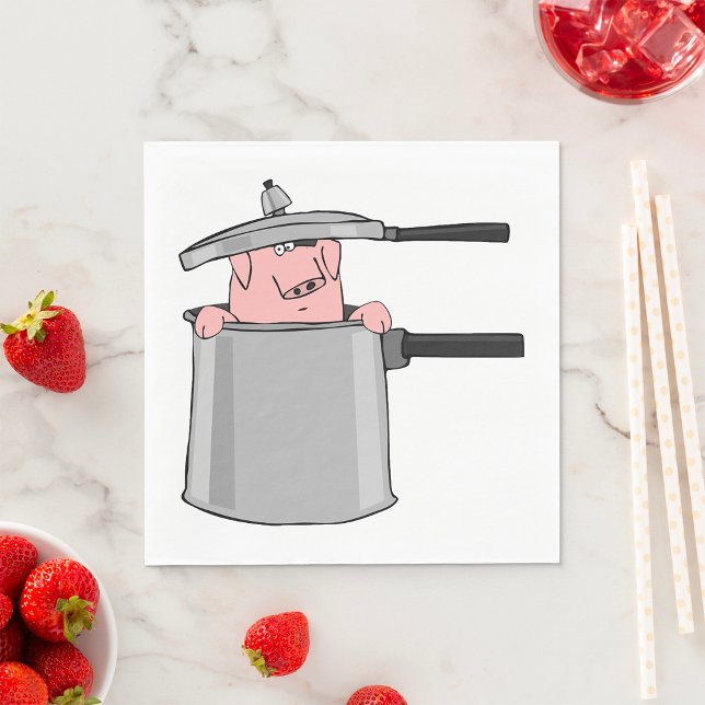 Pig In A Pot Napkin (Creator Uploaded)
