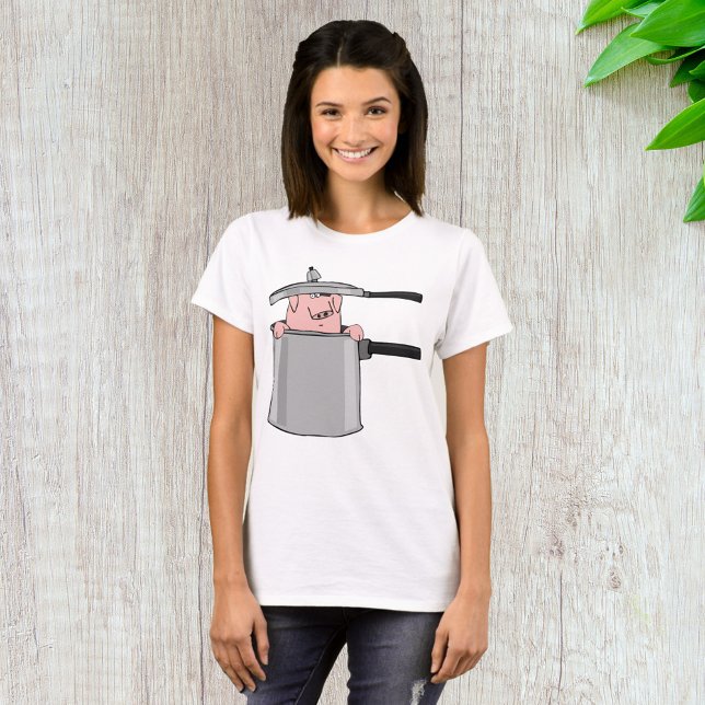 Pig In A Pot T-Shirt (Creator Uploaded)