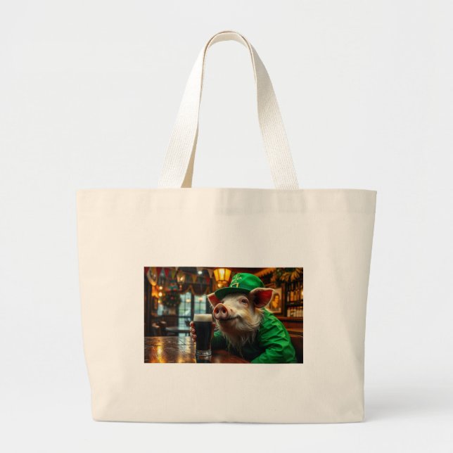 pig in the pub tote bag (Front)