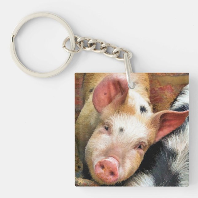 PIG KEY RING (Front)