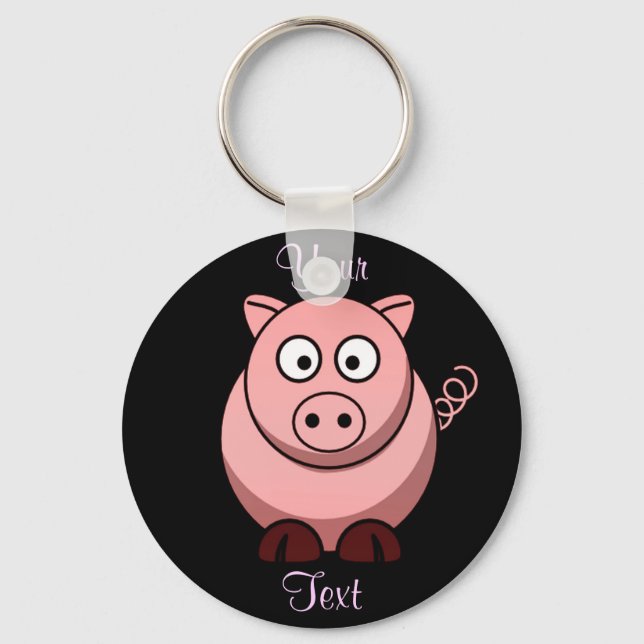 Pig Key Ring (Front)