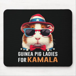 Pig Ladies For Kamala Funny Cat 2024 President Kam Mouse Mat
