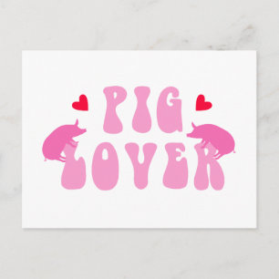 Pig Lover_01 Postcard