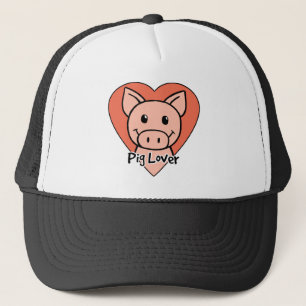 Pig Lover Trucker Hat