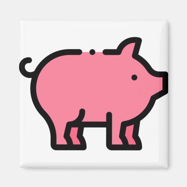 Pig Magnet (Front)