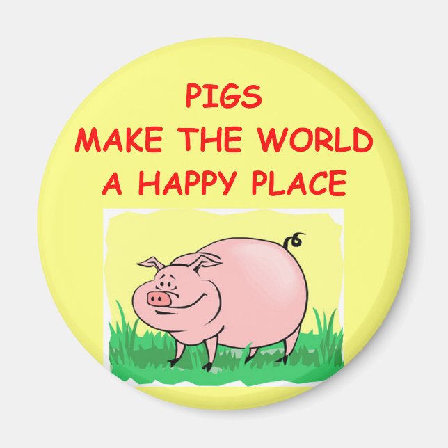 pig magnet (Front)