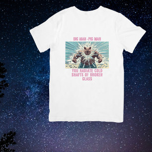 Pig Man Glass Shafts Rock  T-Shirt