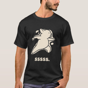 Pig Meditating Lazy Oink Piggy Lover Relaxing Yoga T-Shirt