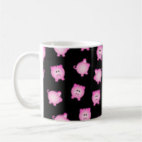 Pig Money Box Patterned