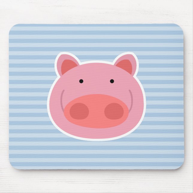 Pig Mouse Mat (Front)