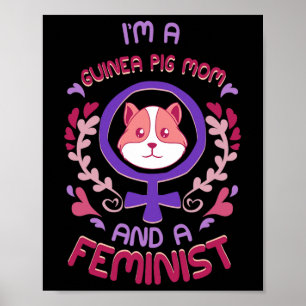 Pig Mum Gifts Feminist Rage Feminism Poster