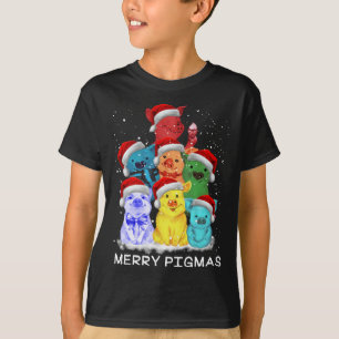 Pig Ornament Decoration Christmas Tree Merry Pigma T-Shirt