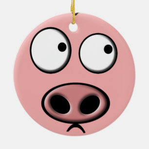 Pig Ornament (double sided)