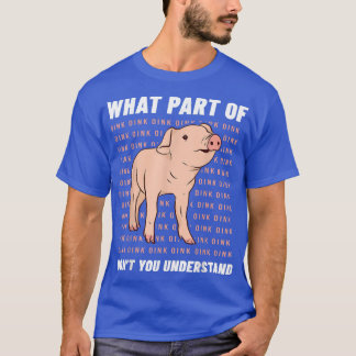 Pig Owner Pig Farming Hog Pork Livestocks Piggy Pi T-Shirt
