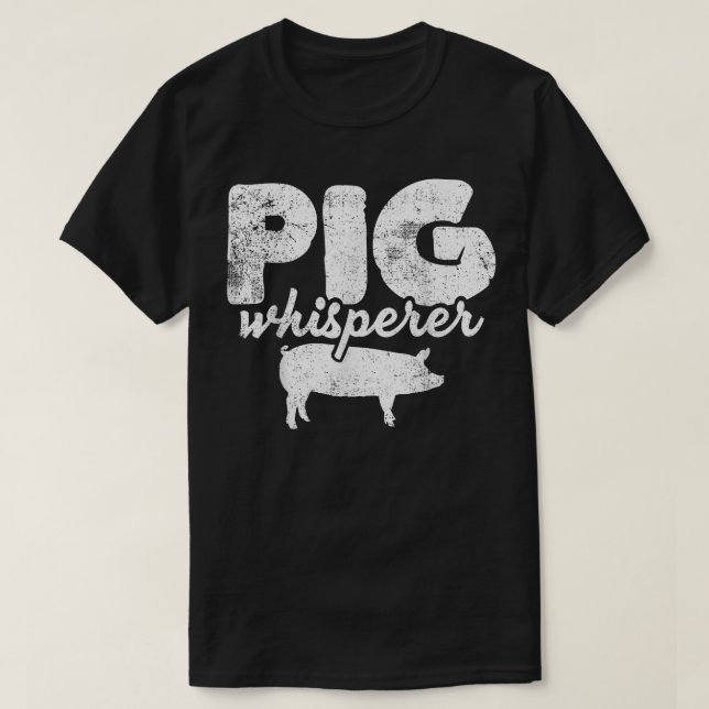 Pig Owner Pig Lover 4651  T-Shirt (Design Front)
