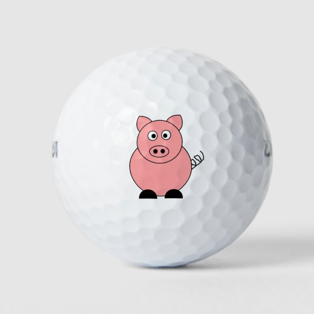 Pig Pack of Golf Balls (Front)